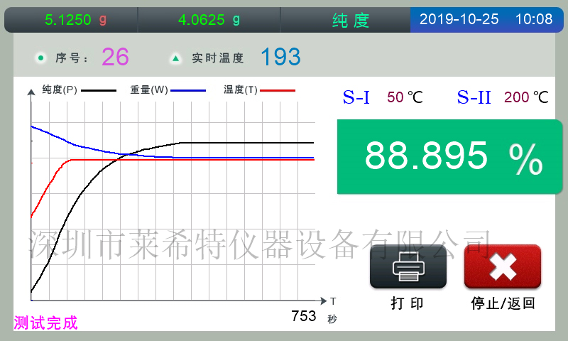 二水硫酸钙含量检测仪